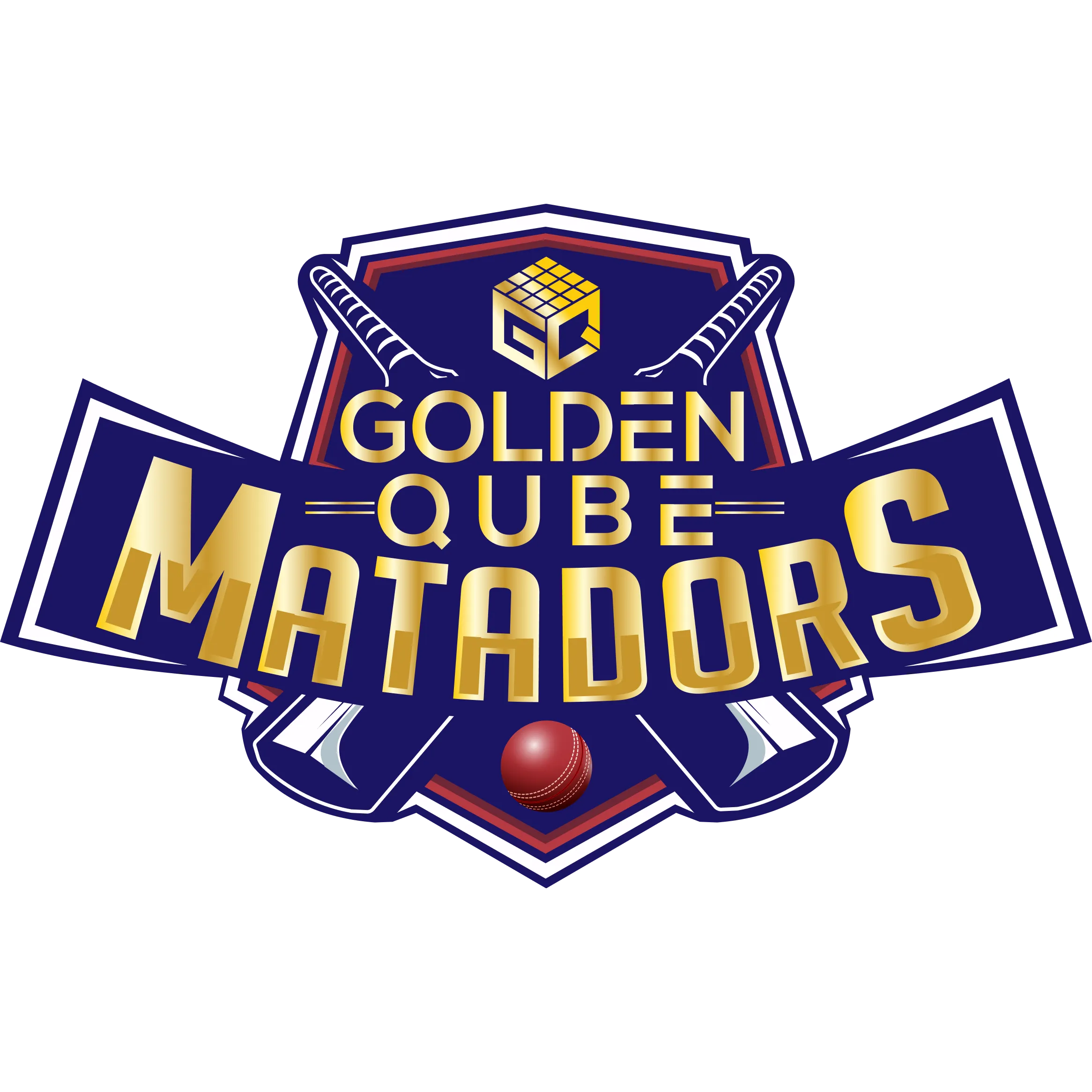 GOLDEN QUBE MATADORS logo
